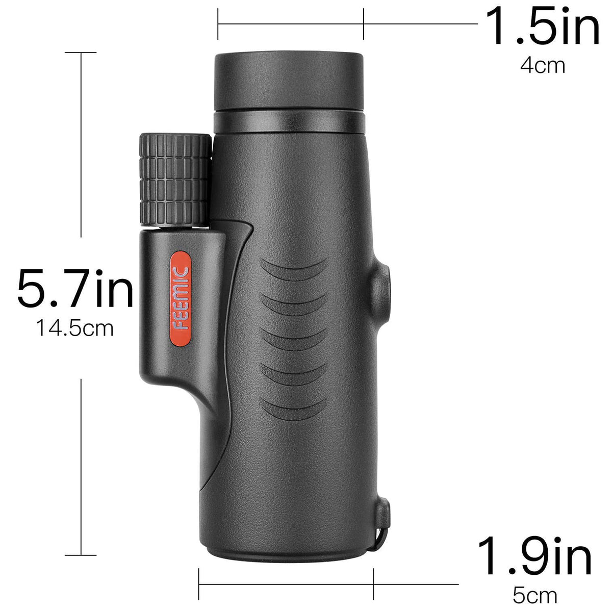 FEEMIC Monocular Telescope High Power 8x42 Monoculars Scope Compact Waterproof Fogproof Shockproof with Hand Strap for A