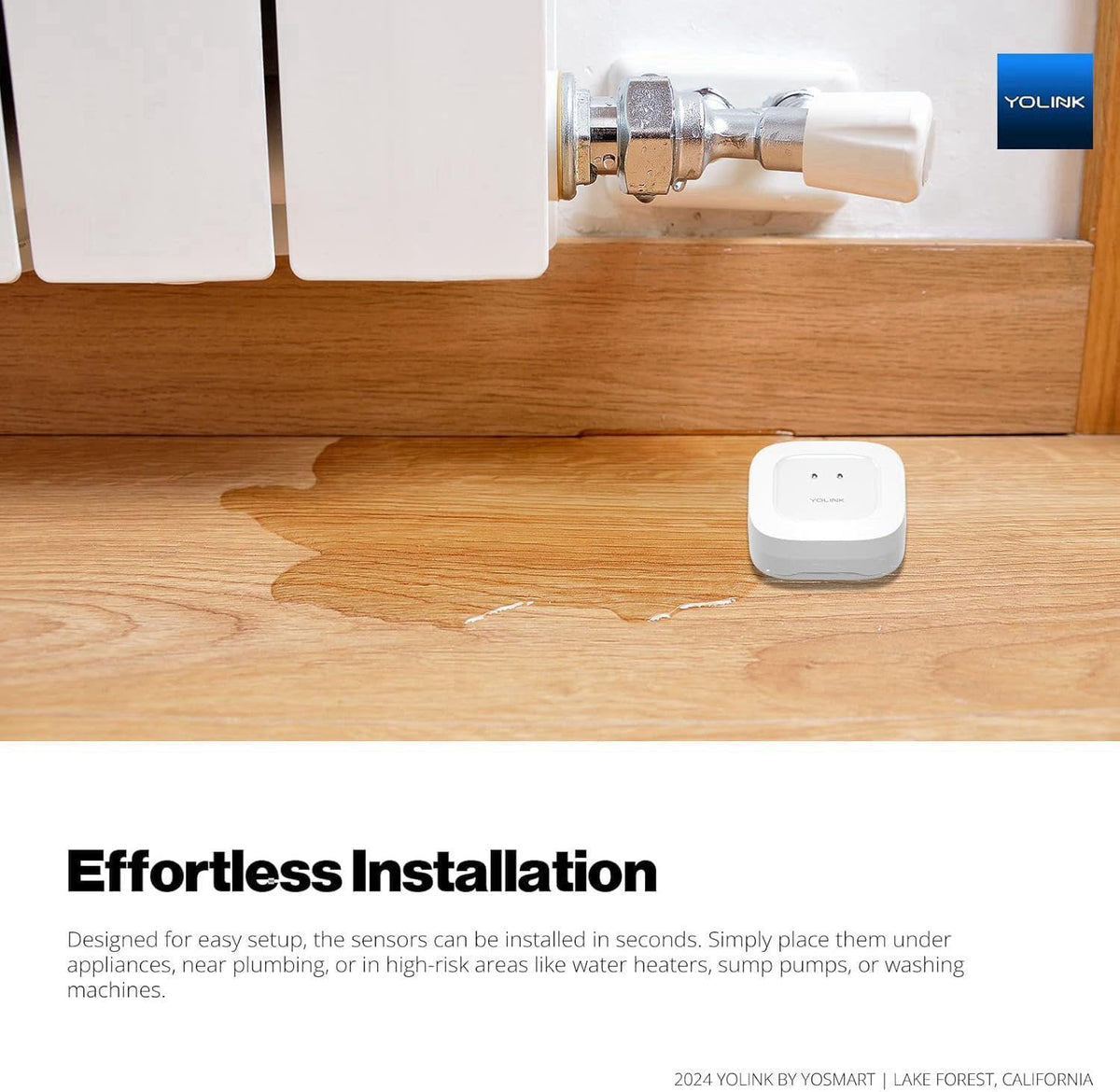 YoLink – Water Detectors &amp; Alarms on display