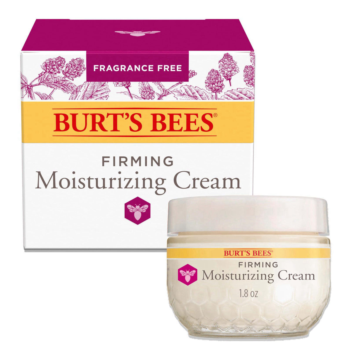 Burt's Bees Face Moisturizer, Firming Face Cream, 1.8 oz. – product photo (Face Moisturizers)