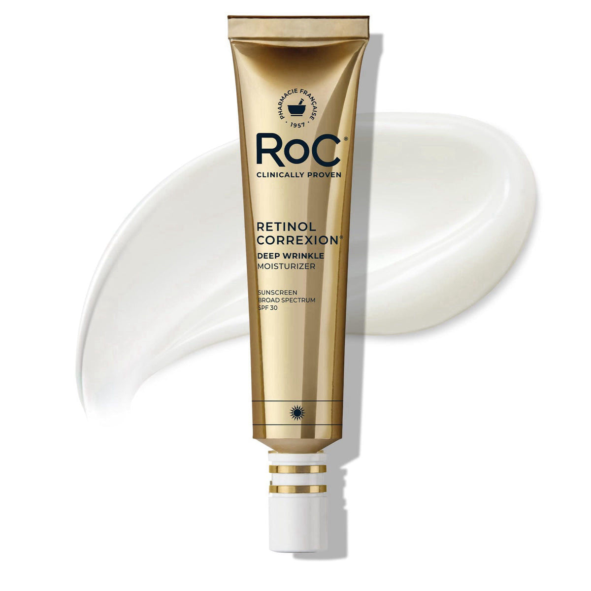 RoC Retinol Correxion Deep Wrinkle Daily Face Moisturizer SPF 30, 1 oz – product photo (Night Creams)