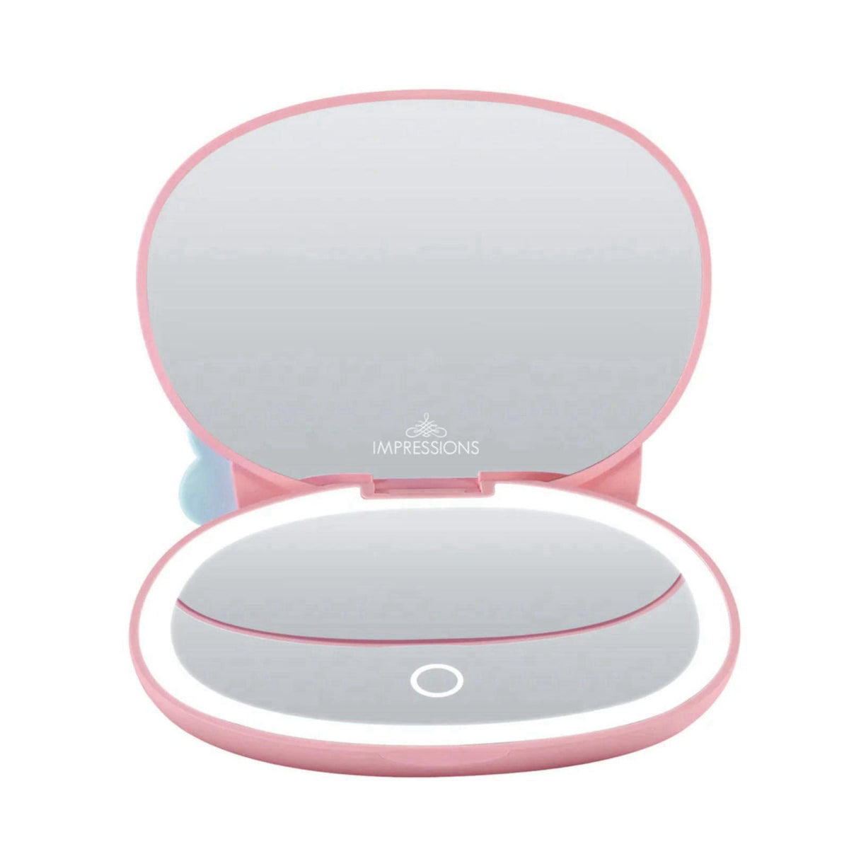 IMPRESSIONS VANITY &middot; COMPANY Impressions Vanity My Melody LED Compact Mirror for Purse, Travel Lighted Makeup Mir
