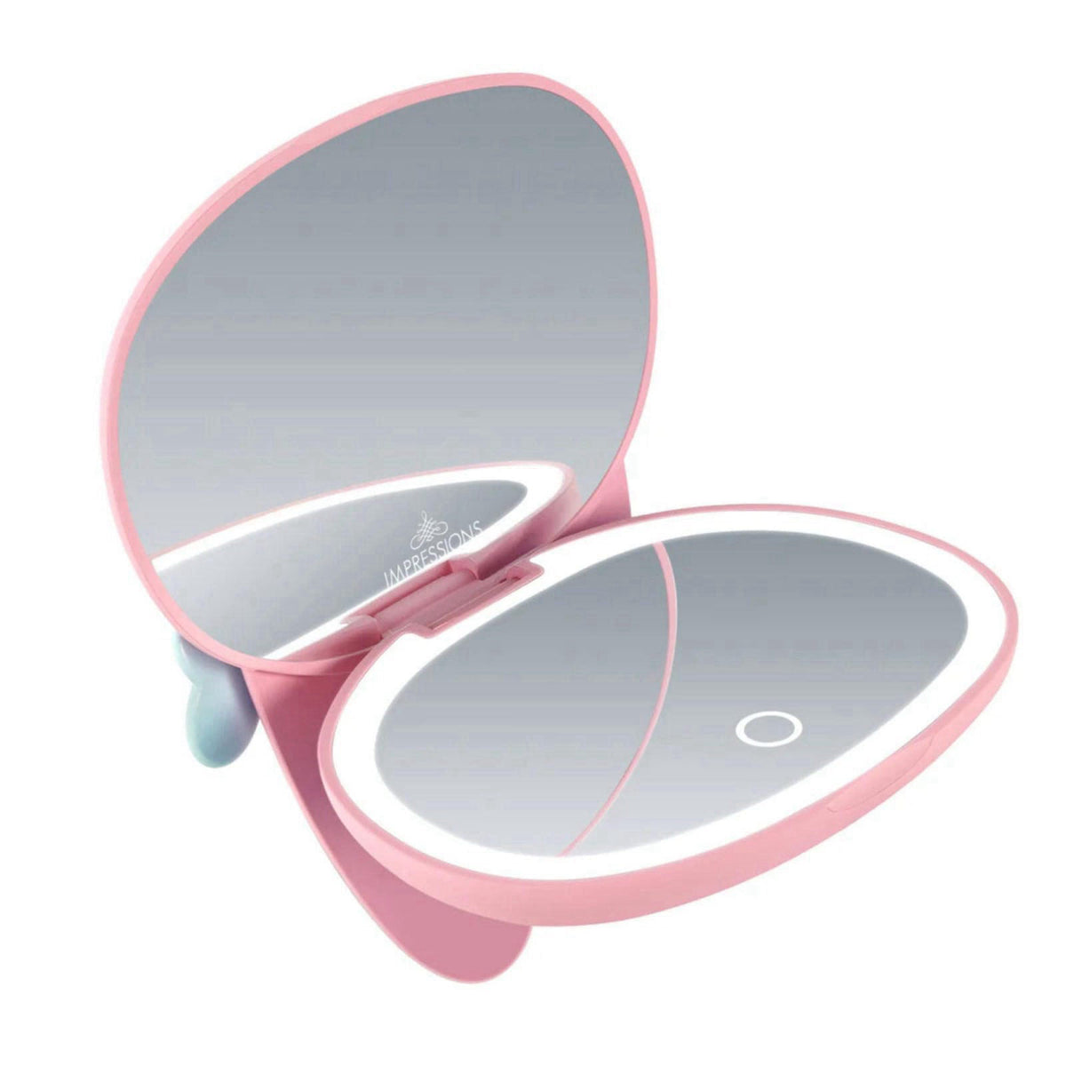 IMPRESSIONS VANITY &middot; COMPANY Impressions Vanity My Melody LED Compact Mirror for Purse, Travel Lighted Makeup Mir