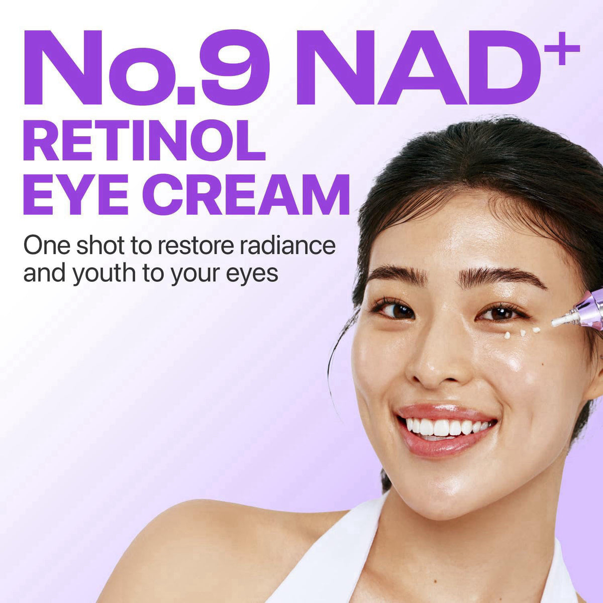 numbuzin No.9 NAD+ Eye Wrinkle Double Care Set – close-up detail