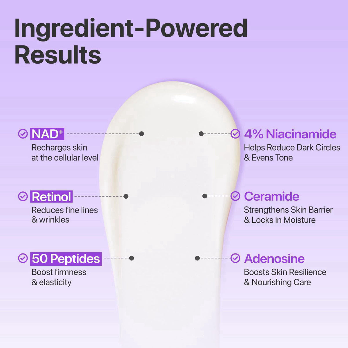 numbuzin No.9 NAD+ Eye Wrinkle Double Care Set – packaging and label