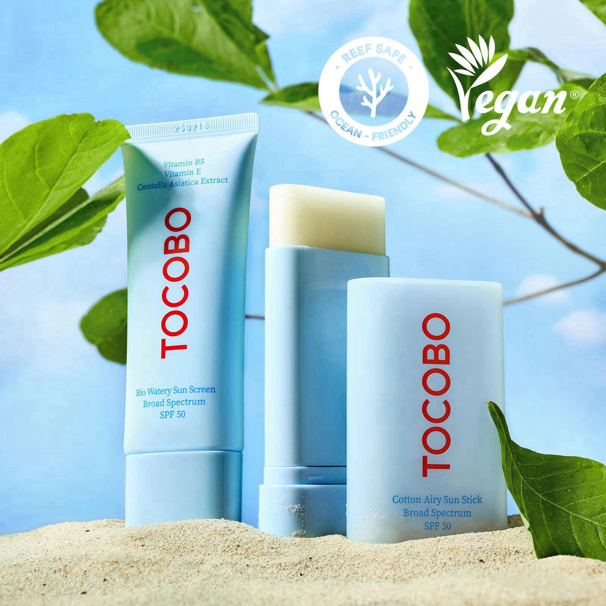 TOCOBO – Body Sunscreens on display