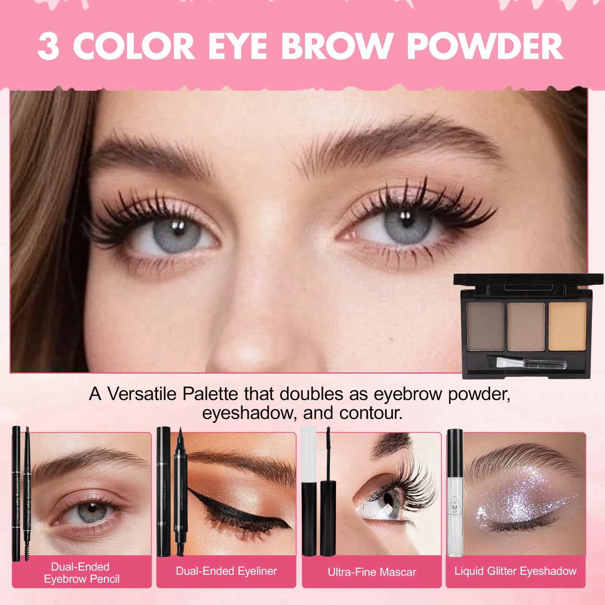 NXPPYY Makeup Kit for Teens & Girls, Makeup Gift Set for Beginners Teenager – alternate angle