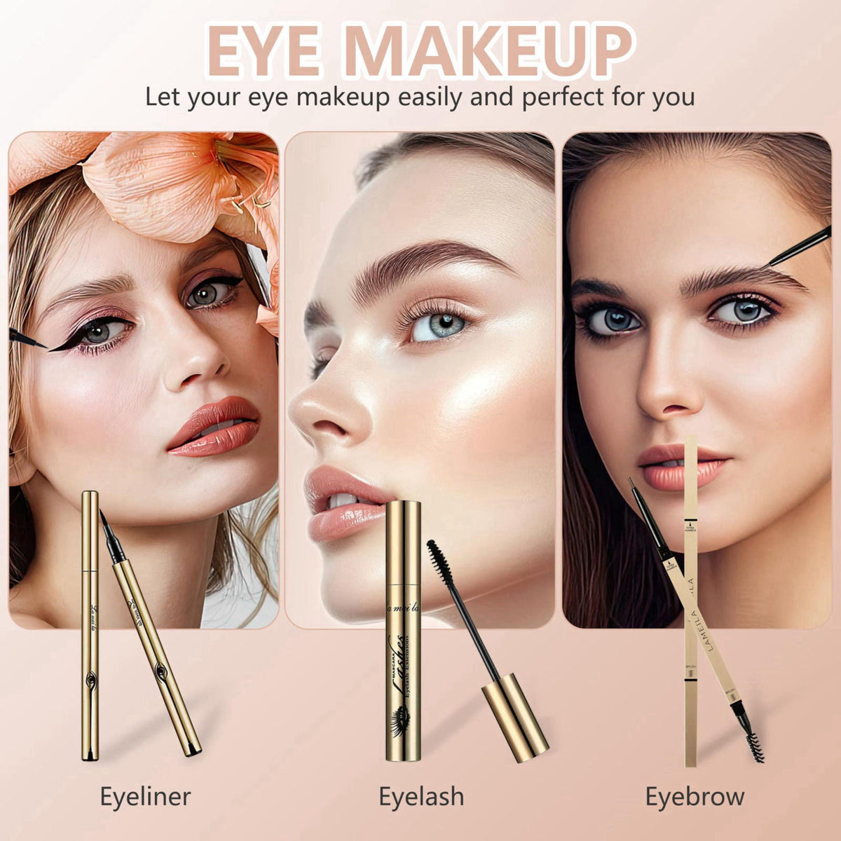 QIONG Makeup Kit for Women & Teens, All-in-One Beauty Set, 40-Box – alternate angle