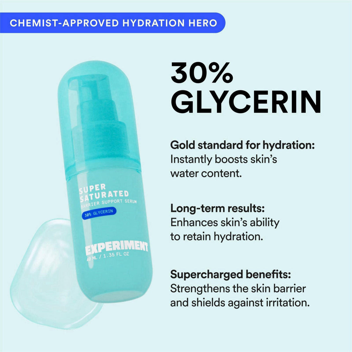 Experiment – Serums on display