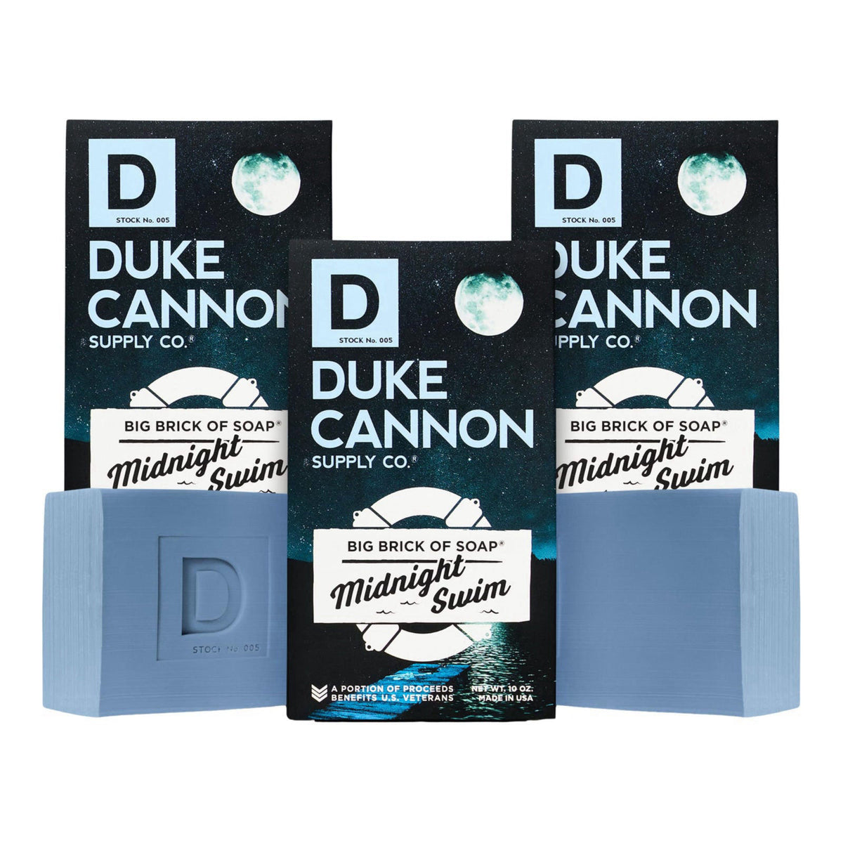 Duke Cannon Supply Co. Duke Cannon Big Brick Soap for Men, Sawtooth, 10 oz 3-Pack – alternate angle
