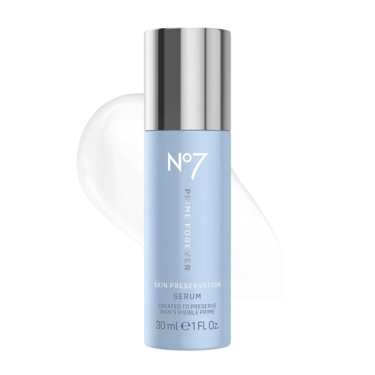 No7 Prime Forever Skin Preservation Face Serum, Hyaluronic Acid, 1 oz – product photo (Serums)