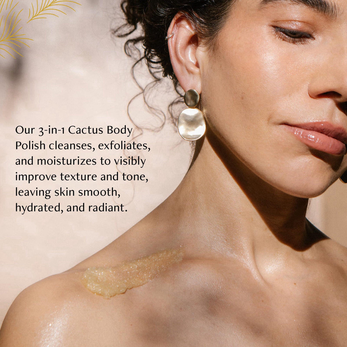 Nopalera Cactus Body Scrub and Exfoliator, Dulce De Cuerpo, 7 oz – packaging and label