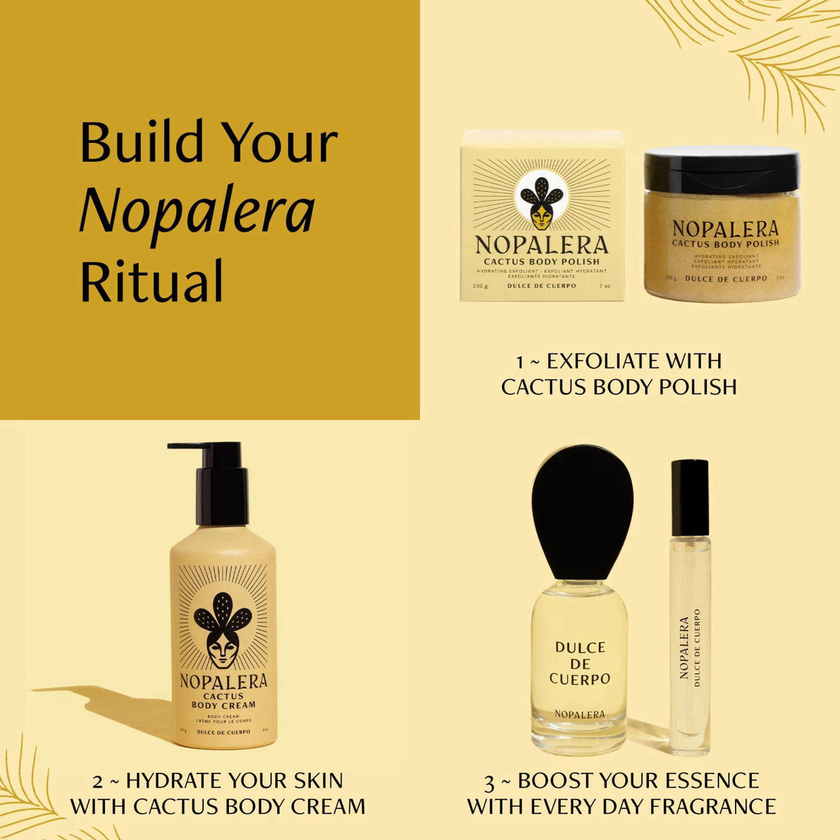 Nopalera – Body Scrubs on display