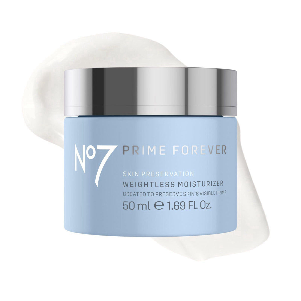No7 Prime Forever Weightless Gel Face Moisturizer, Hyaluronic Acid, 1.69 oz – product photo (Face Moisturizers)
