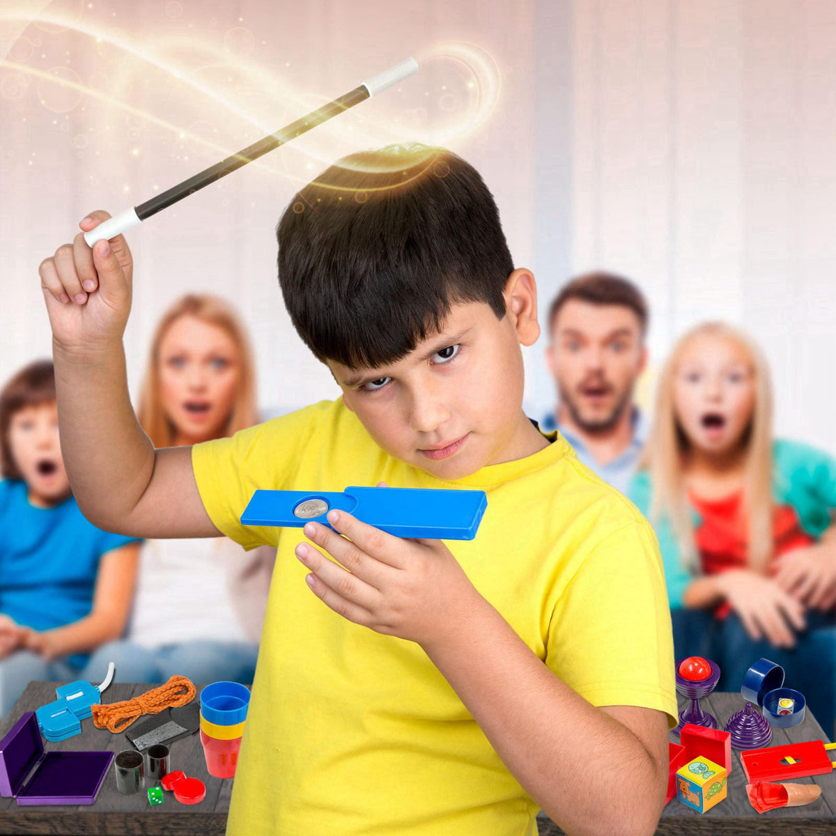 Learn & Climb Mega Magic Kit for Kids - Perform 100's of Today's Most Exciting Tricks - Magic Set with Tutorial Videos f