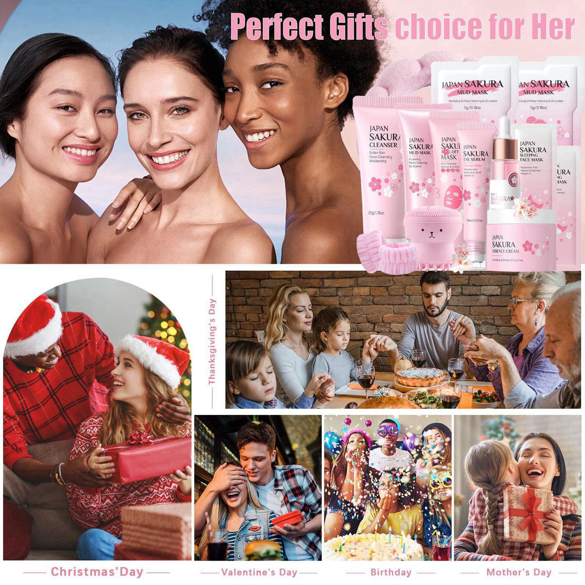 EONFAVE – Facial Kits on display