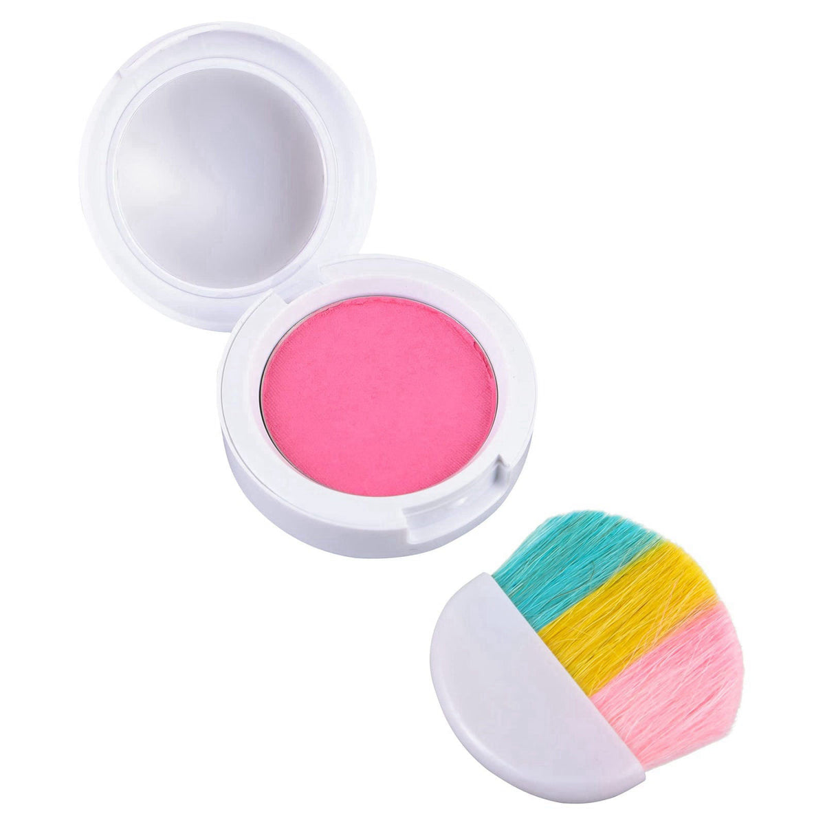 Klee Naturals Makeup Kit with Eye Shadow, Blush, Glitter Gel and Lip Shimmer. Kid-Friendly and Non-Toxic. Made in USA. (