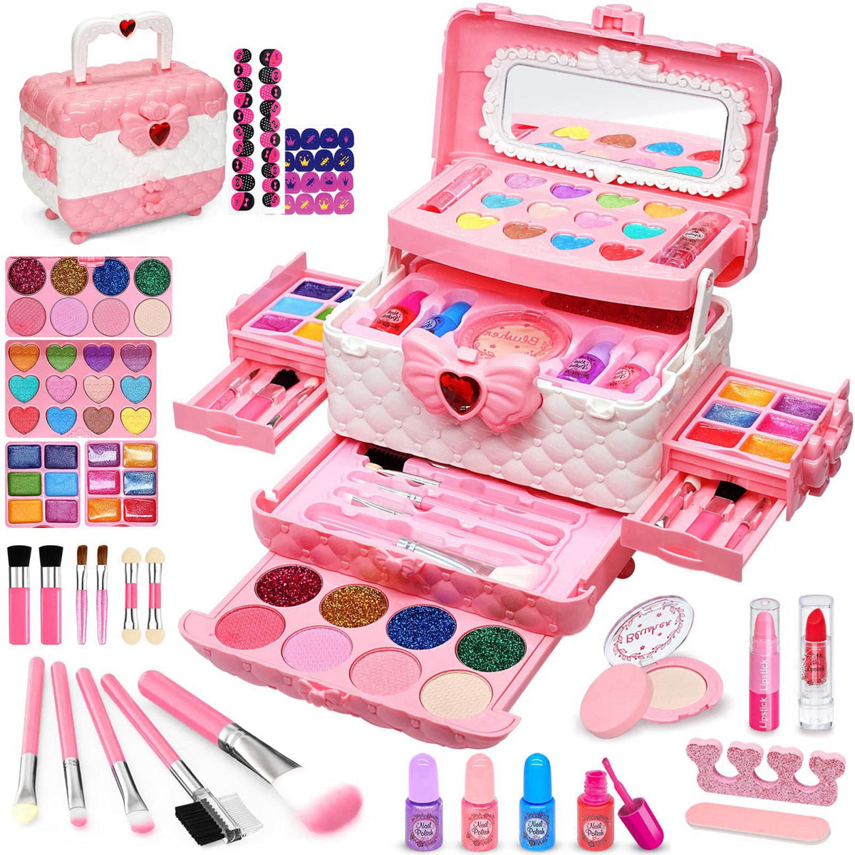 RIPIFAIRY Kids Makeup Sets for Girls - Kids Makeup Sets for Girls 5-8 – product photo (Makeup)