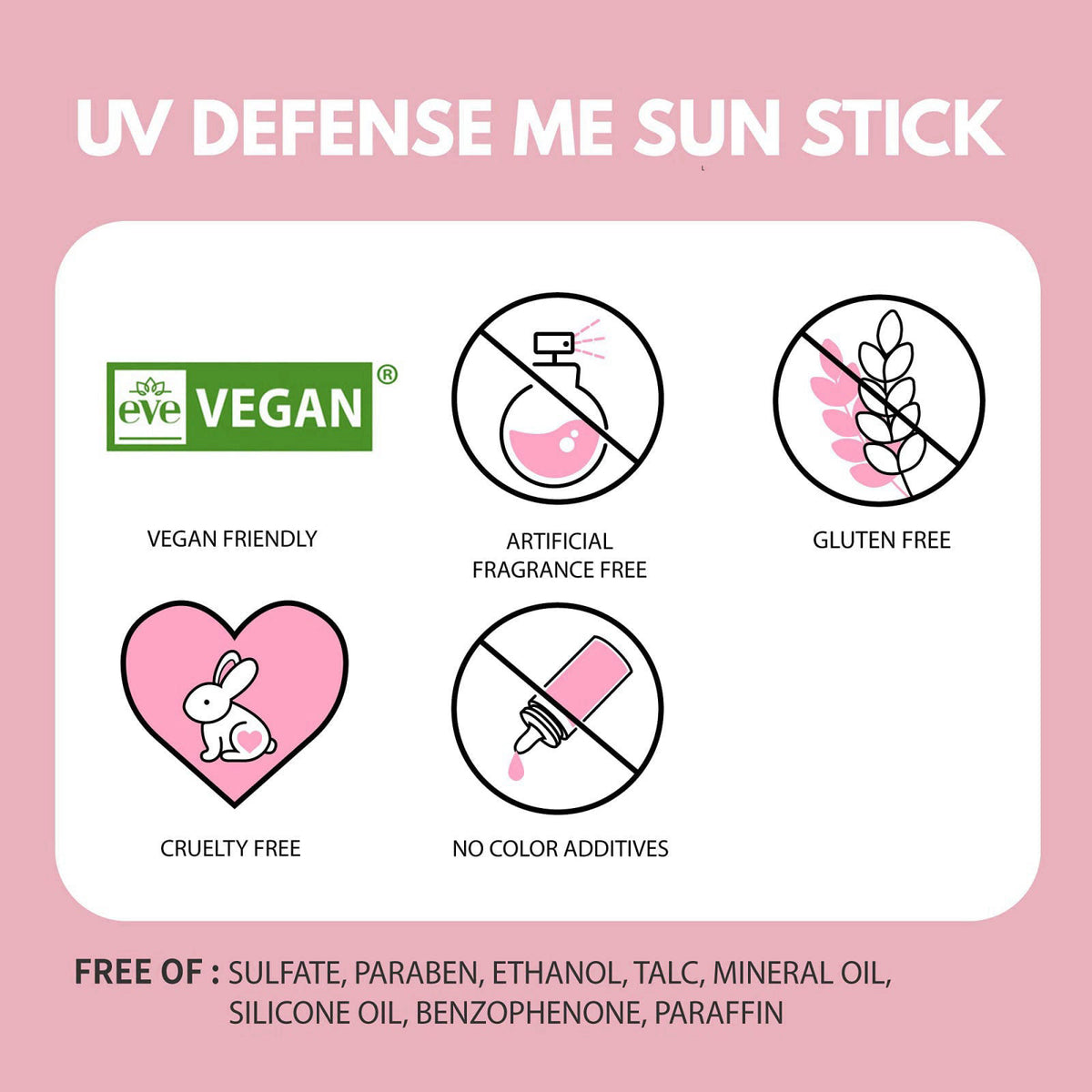 MAKEP:REM MAKEPREM UVA UVB Defense Me Calamine Calming Sun Cream SPF 50+ PA++++ 1.69 Fl Oz Korean Mineral Sunblock VEGAN