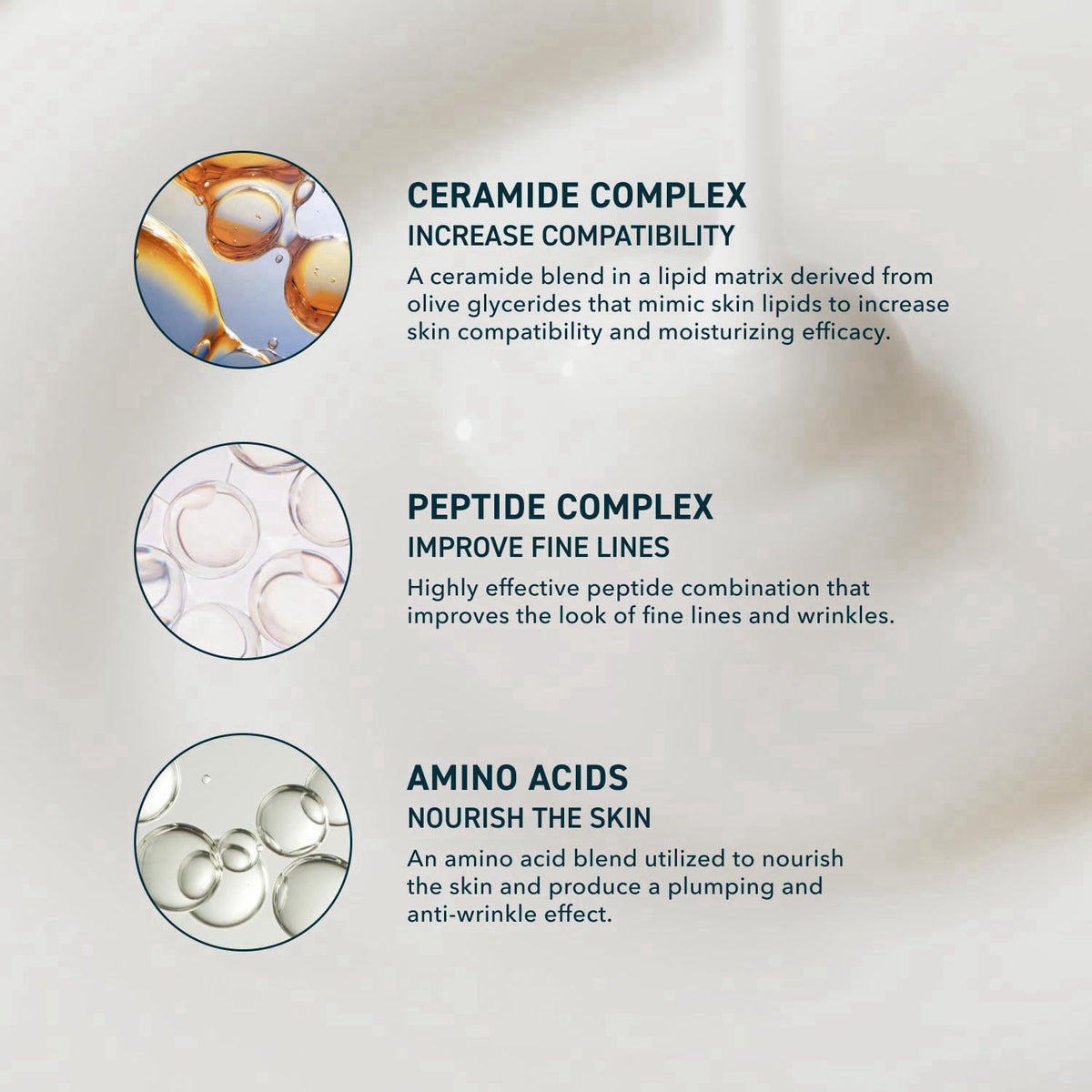 Prequel Skin Hydrating Moisturizer Face Cream, Ceramide Peptide Lotion – packaging and label
