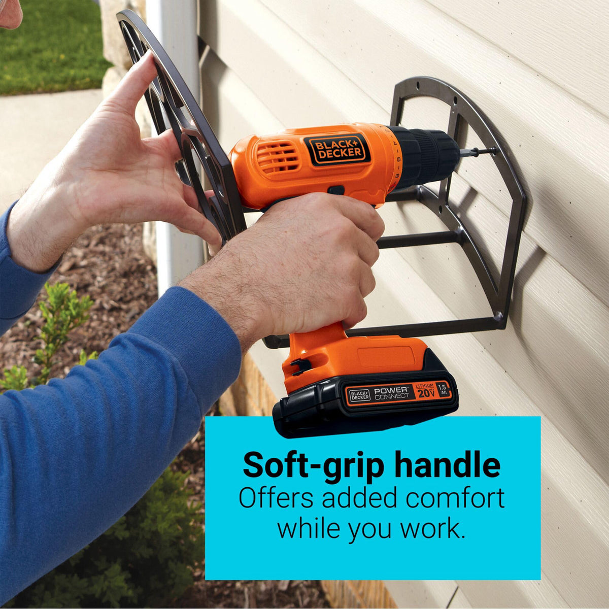 BLACK DECKER 20V MAX POWERCONNECT Power Drill Cordless Drill by Premium Selection — view 8