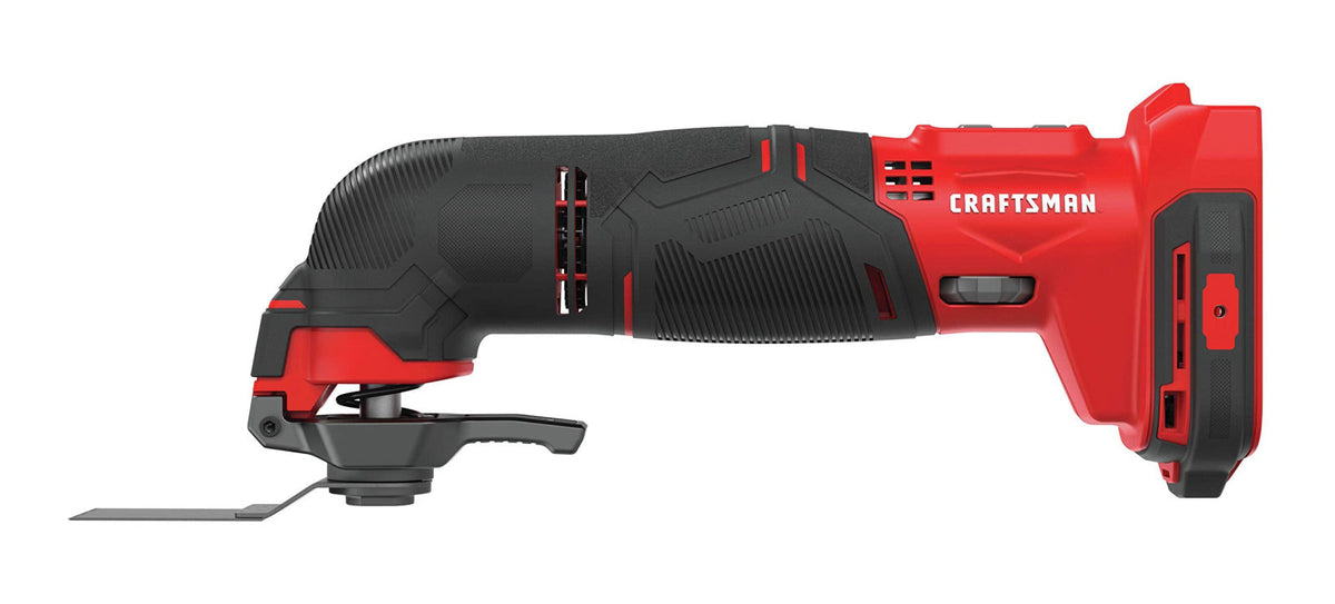 CRAFTSMAN V20* Oscillating Tool Cordless, Tool Only (CMCE500B) – alternate angle