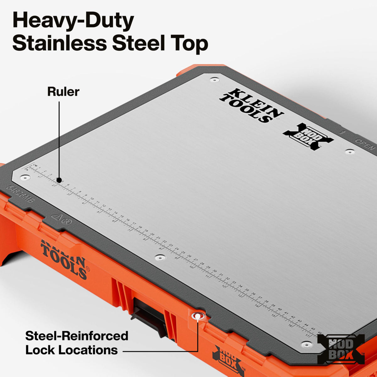 Klein Tools 54826MB MODbox Tray Work Top Portable Worktop by Premium Selection — view 5