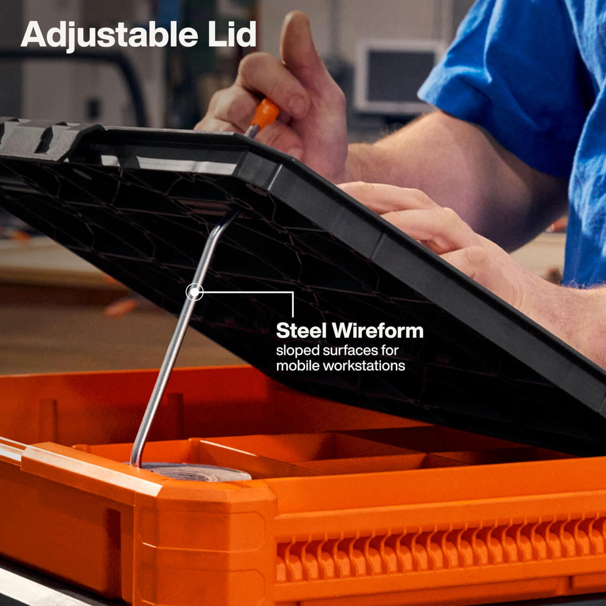 Klein Tools 54826MB MODbox Tray Work Top Portable Worktop by Premium Selection — view 7