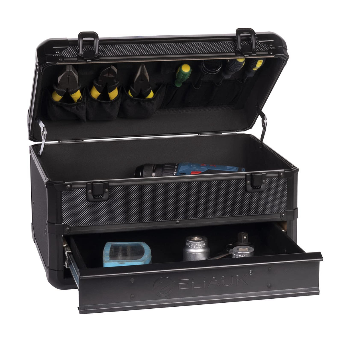 E ELIAUK Tool Box Tool Organizer Storage Cabinet Carry Case Toolbox with Drawers – product photo (Tool Boxes)