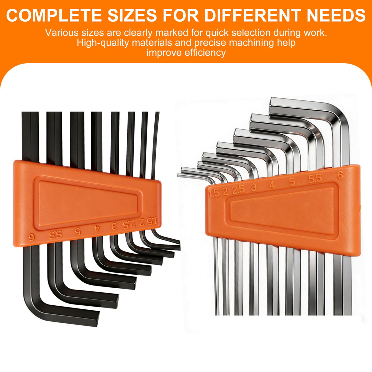 JENABOM Tool Set, 140PCS Home Hand Tool Kit with Storage Tool Box – back view and specifications
