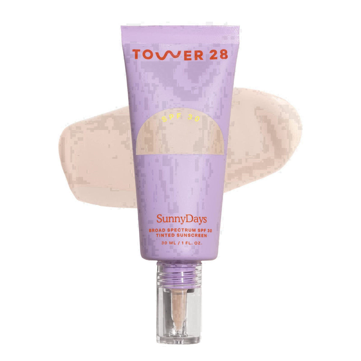 Tower 28 Foundation with SPF 30, SunnyDays Tinted Sunscreen, 05 (1 oz) – product photo (Tinted Moisturizers)
