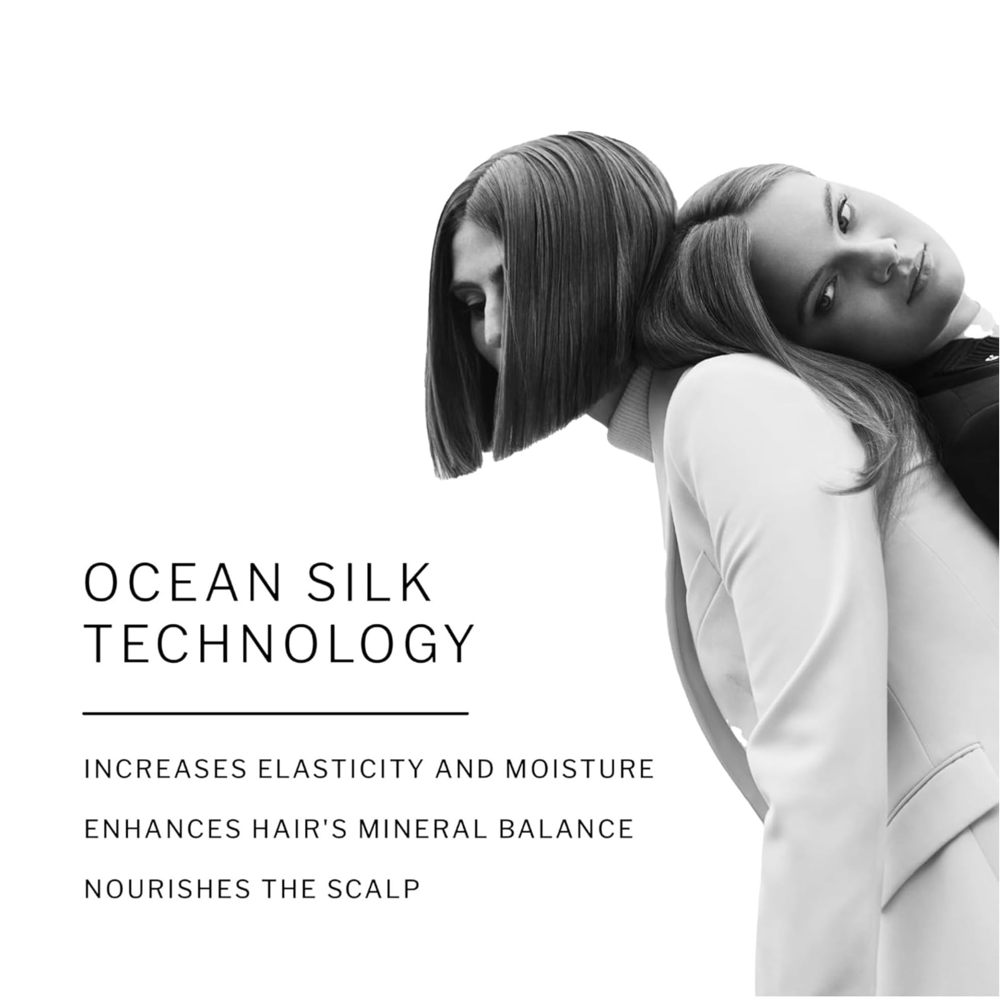 Sachajuan Ocean Mist texturizing hair cream, 4.2oz, showing the styling product in a sleek container for tousled, beachy hair.