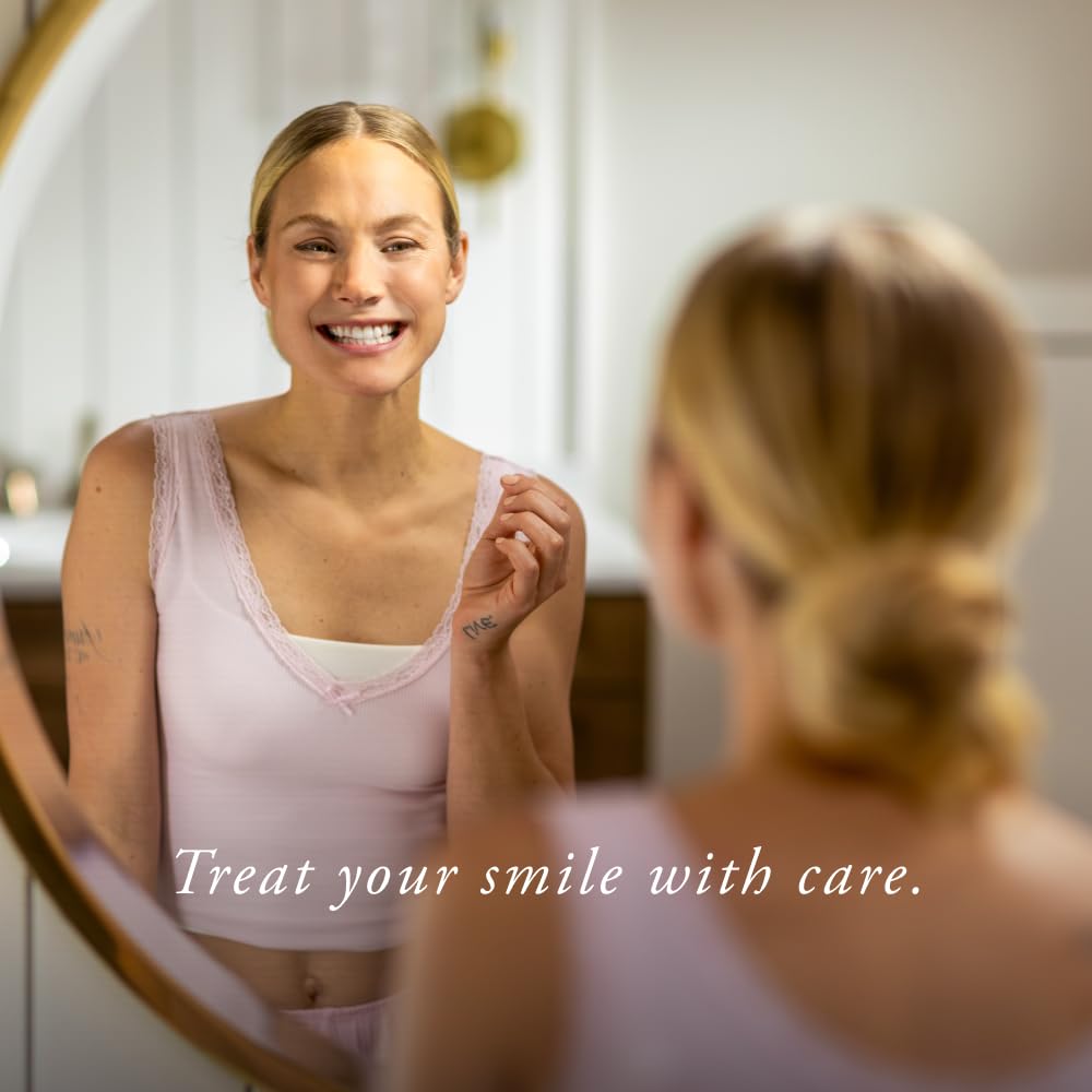 Serovital Smile Radiant Smile Care Kit featuring Nano-HydroxyApatite for natural tooth whitening and brightening.
