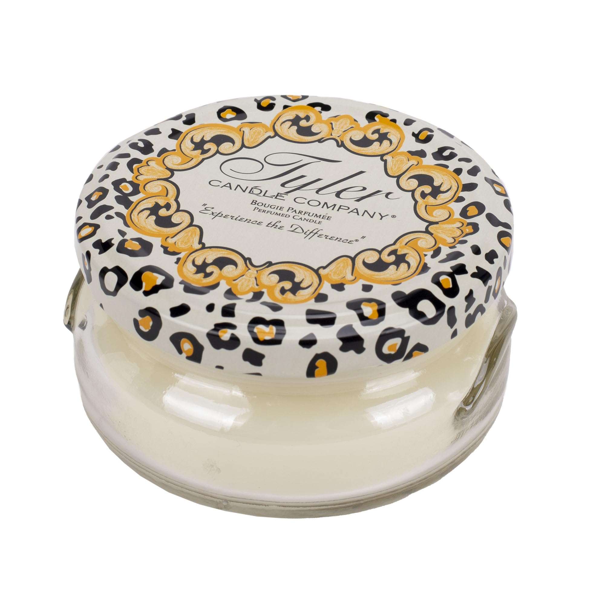Tyler Candle Company Diva Glamorous Gift Suite VI 4-piece candle set with elegant candles in decorative containers.